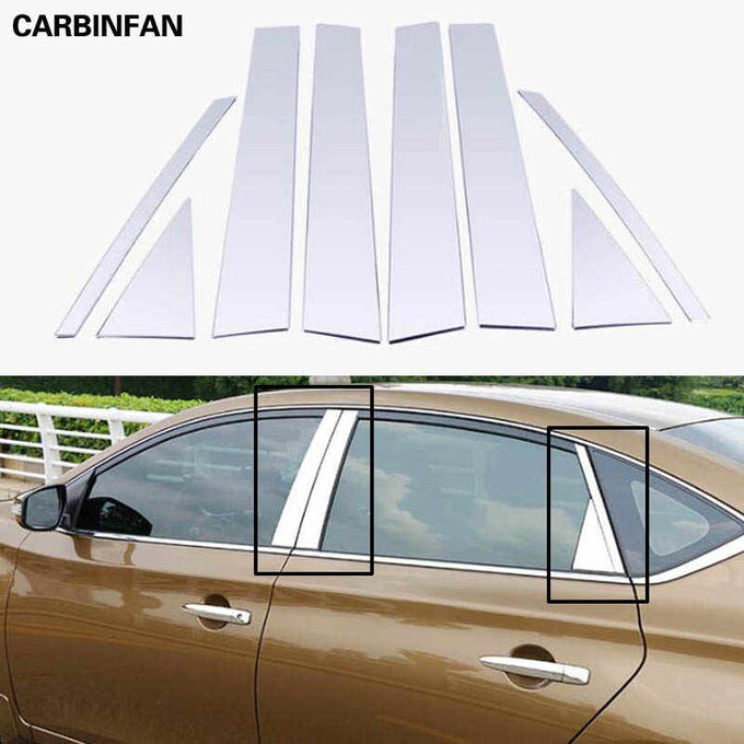 Pillar Post Trims <br> 13-16 Nissan Sentra