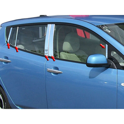 Pillar Post Trims <br> 12-16 Nissan Leaf