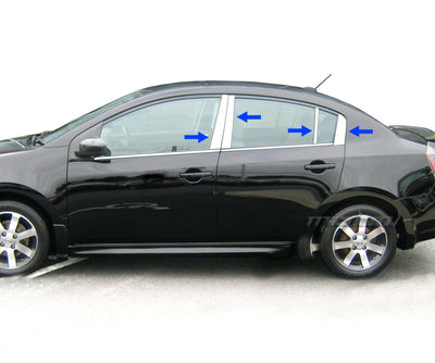 Pillar Post Trims <br> 07-12 Nissan Sentra