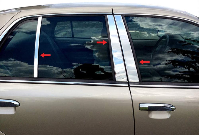 Pillar Post Trims <br> 01-03 Oldsmobile Aurora