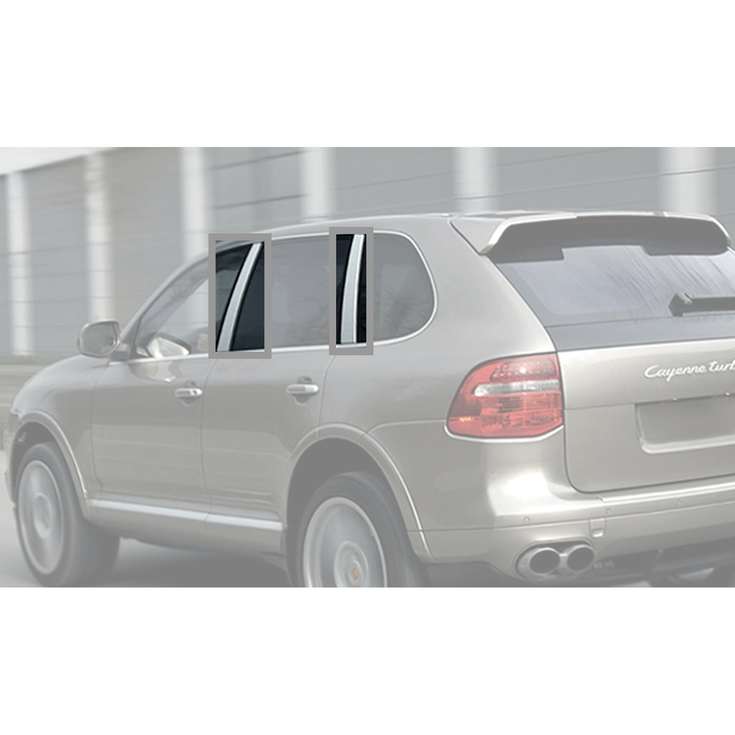 Pillar Post Trims <br> 03-10 Porsche Cayenne