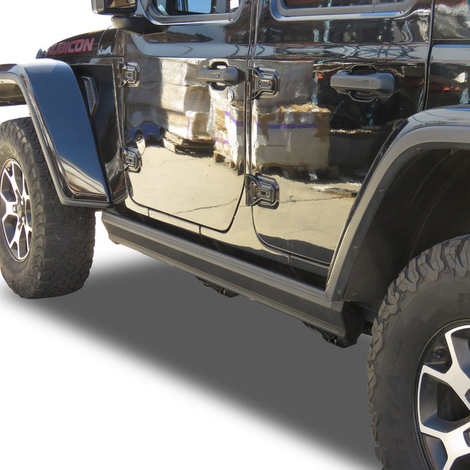 Elite Retractable Power Board <br> 12-18 Jeep Wrangler