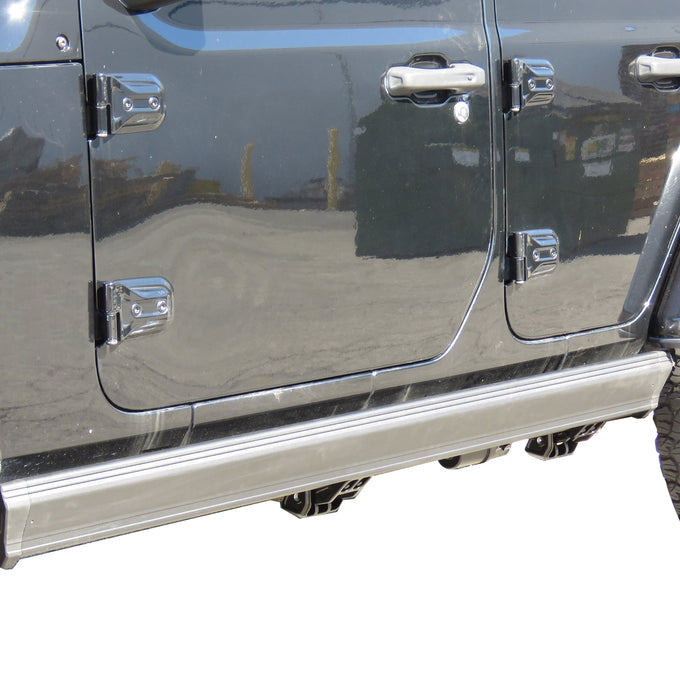 Elite Retractable Power Board <br> 12-18 Jeep Wrangler