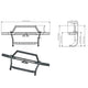 Rambler Grille Guard Kit <br> 24-24 Toyota Tacoma