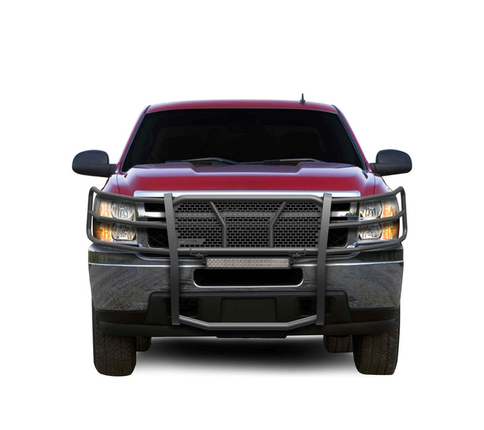 Rugged Heavy Duty Grille Guard Kit <br> 07-13 Chevrolet Silverado 1500