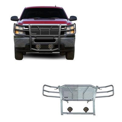 Rugged Heavy Duty Grille Guard Kit <br> 07-13 Chevrolet Silverado 1500