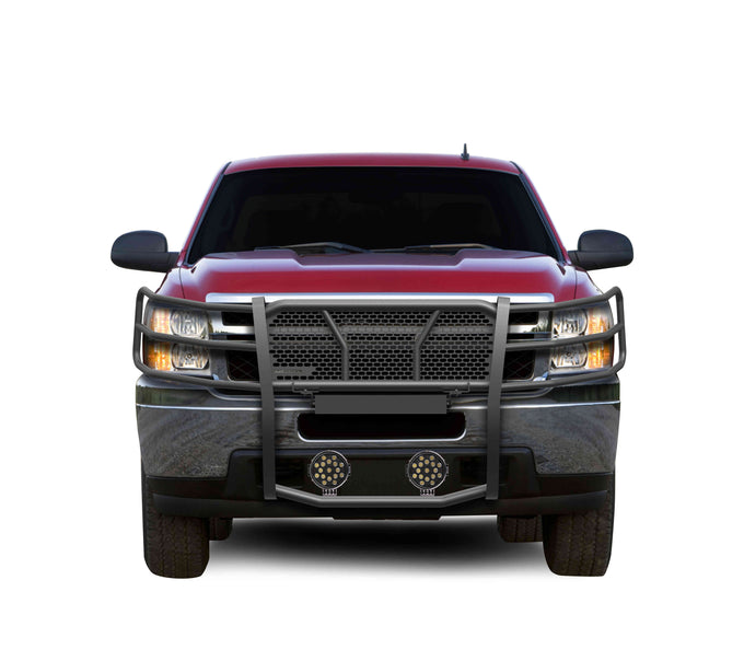 Rugged Heavy Duty Grille Guard Kit <br> 07-13 Chevrolet Silverado 1500