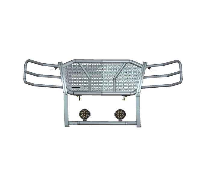Rugged Heavy Duty Grille Guard Kit <br> 07-13 Chevrolet Silverado 1500