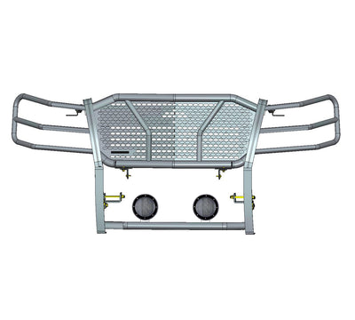Rugged Heavy Duty Grille Guard Kit <br> 07-13 Chevrolet Silverado 1500