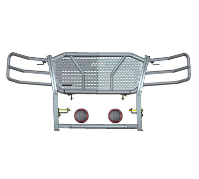 Rugged Heavy Duty Grille Guard Kit <br> 07-13 Chevrolet Silverado 1500