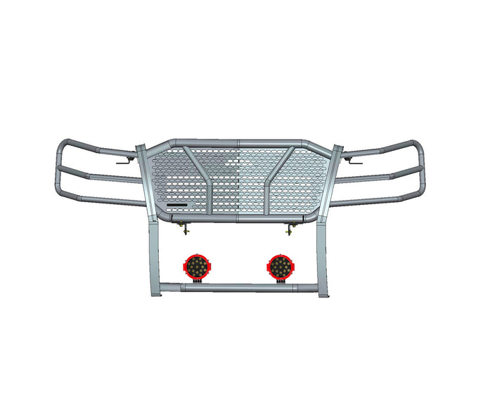 Rugged Heavy Duty Grille Guard Kit <br> 07-13 Chevrolet Silverado 1500