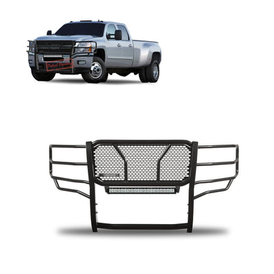 Rugged Heavy Duty Grille Guard Kit <br> 11-14 CChevy Silverado 2500 3500 HD