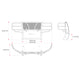 Rugged Heavy Duty Grille Guard Kit <br> 19-21 Chevrolet Silverado 1500 LD