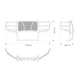 Rugged Heavy Duty Grille Guard Kit <br> 15-19 Chevrolet Silverado 2500 3500 HD