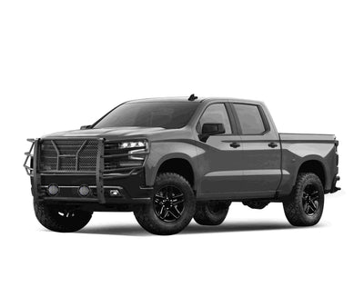 Rugged Heavy Duty Grille Guard Kit <br> 19-24 Chevrolet Silverado 1500