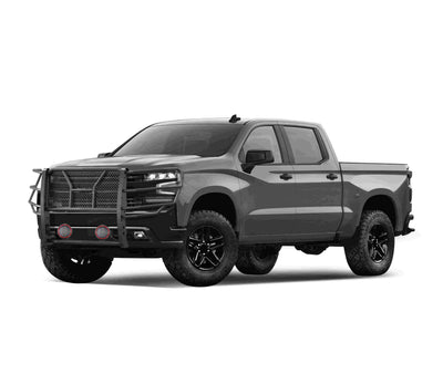 Rugged Heavy Duty Grille Guard Kit <br> 19-24 Chevrolet Silverado 1500