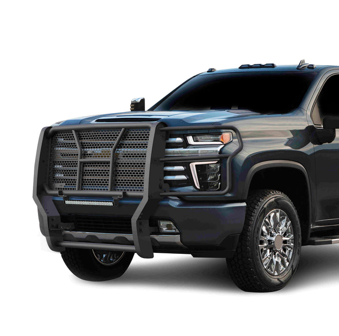 Rugged Heavy Duty Grille Guard Kit <br> 20-24 Chevrolet Silverado 3500 HD