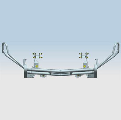 Rugged Heavy Duty Grille Guard Kit <br> 20-24 Chevrolet Silverado 3500 HD
