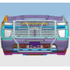 Rugged Heavy Duty Grille Guard Kit <br> 20-24 Chevrolet Silverado 3500 HD