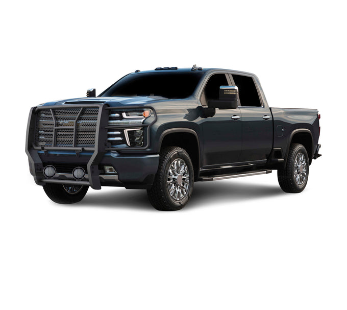 Rugged Heavy Duty Grille Guard Kit <br> 20-24 Chevrolet Silverado 2500 3500 HD