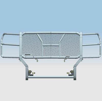 Rugged Heavy Duty Grille Guard Kit <br> 20-24 Chevrolet Silverado 2500 3500 HD