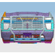 Rugged Heavy Duty Grille Guard Kit <br> 20-24 Chevrolet Silverado 2500 3500 HD