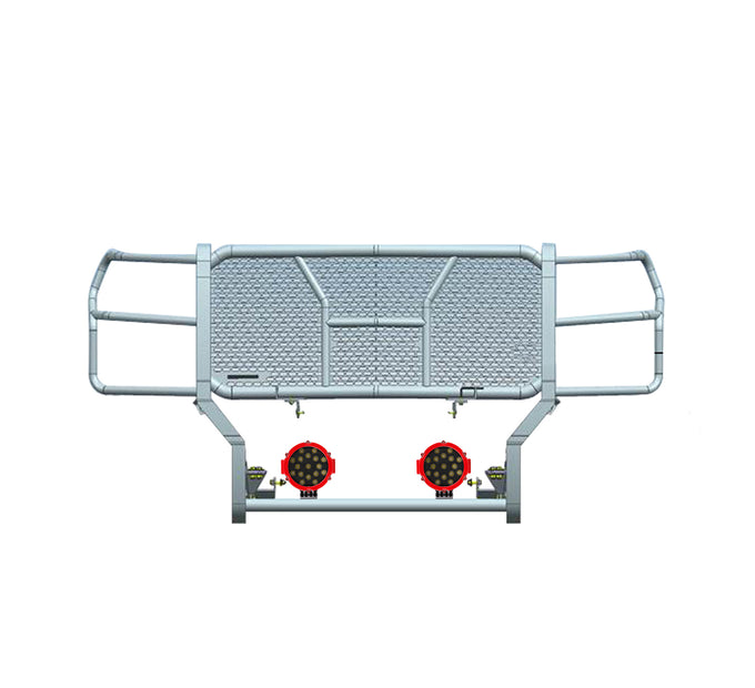 Rugged Heavy Duty Grille Guard Kit <br> 20-24 Chevy Silverado 2500 3500 HD
