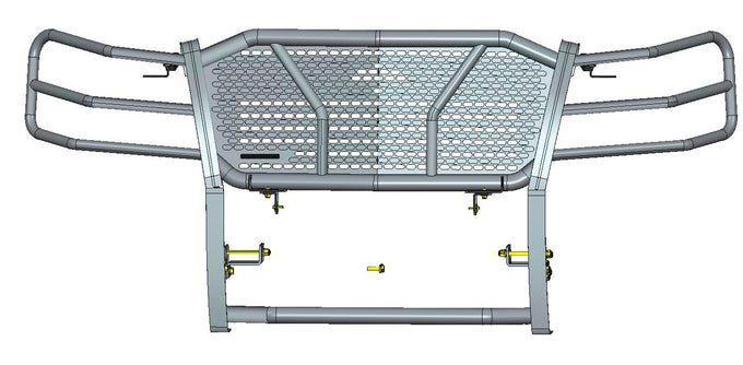 Rugged Heavy Duty Grille Guard <br> 07-14 Chevrolet Tahoe 07-13 Chevy Avalanche