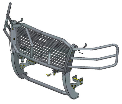 Rugged Heavy Duty Grille Guard <br> 07-14 Chevrolet Tahoe 07-13 Chevy Avalanche