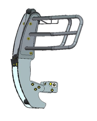 Rugged Heavy Duty Grille Guard <br> 07-14 Chevrolet Tahoe 07-13 Chevy Avalanche