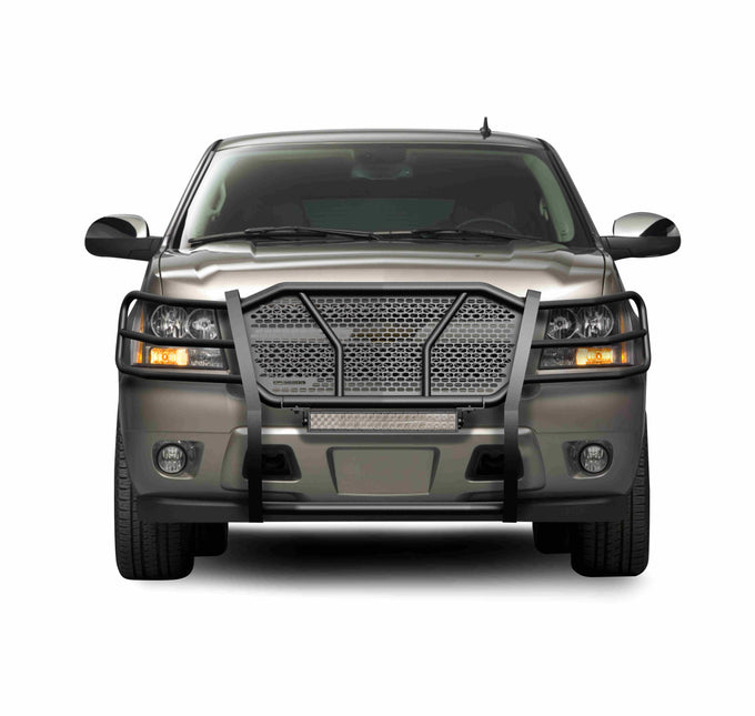 Rugged Heavy Duty Grille Guard Kit <br> 07-14 Chevrolet Tahoe, 07-13 Chevrolet Avalanche