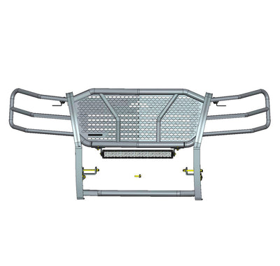 Rugged Heavy Duty Grille Guard Kit <br> 07-14 Chevrolet Tahoe, 07-13 Chevrolet Avalanche