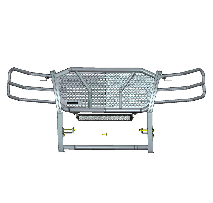 Rugged Heavy Duty Grille Guard Kit <br> 07-14 Chevrolet Tahoe, 07-13 Chevrolet Avalanche