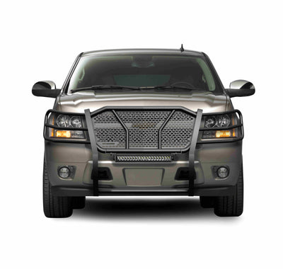 Rugged Heavy Duty Grille Guard Kit <br> 07-14 Chevrolet Tahoe, 07-13 Chevy Avalanche