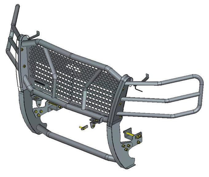 Rugged Heavy Duty Grille Guard Kit <br> 07-14 Chevrolet Tahoe Suburban