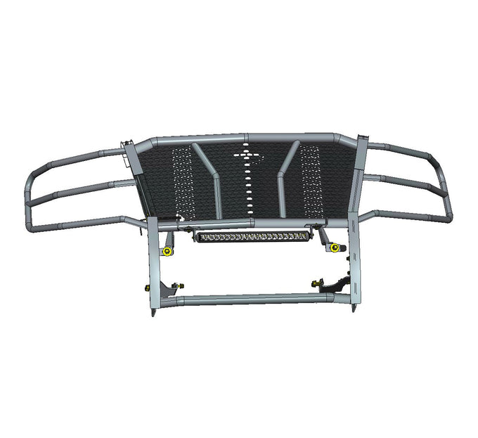 Rugged Heavy Duty Grille Guard Kit <br> 15-23 Chevrolet Tahoe, 15-20 Chevrolet Suburban
