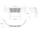 Rugged Heavy Duty Grille Guard Kit <br> 15-23 Chevrolet Tahoe Suburban