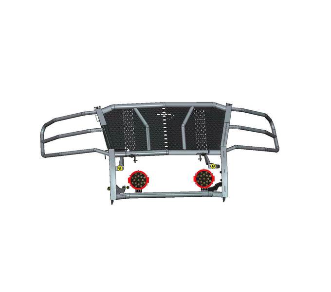 Rugged Heavy Duty Grille Guard Kit <br> 15-23 Chevrolet Tahoe Suburban
