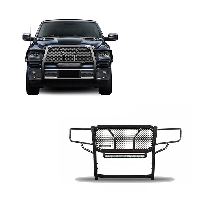 Rugged Heavy Duty Grille Guard Kit <br> 19-24 Ram 1500 Classic, 11-18 Ram 1500