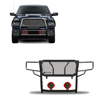 Rugged Heavy Duty Grille Guard Kit <br> 11-24 Ram 1500