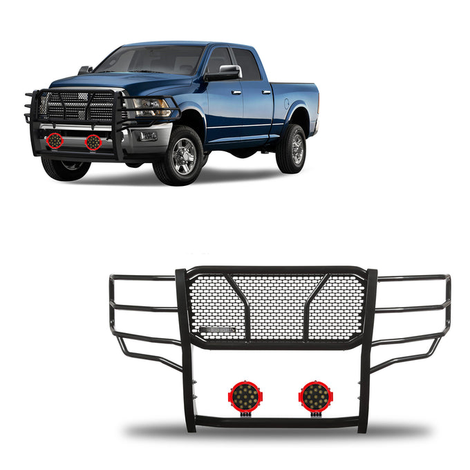Rugged Heavy Duty Grille Guard Kit <br> 10-18 Dodge Ram 2500 3500