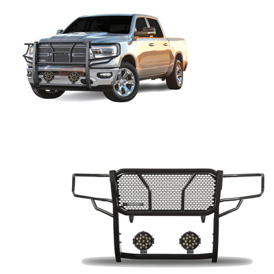Rugged Heavy Duty Grille Guard Kit <br> 19-24 Ram 1500