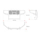 Rugged Heavy Duty Grille Guard Kit <br> 19-24 Ram 1500