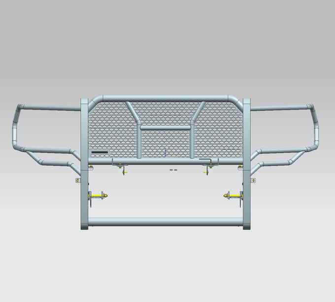 Rugged Heavy Duty Grille Guard <br> 19-24 Ram 2500 3500