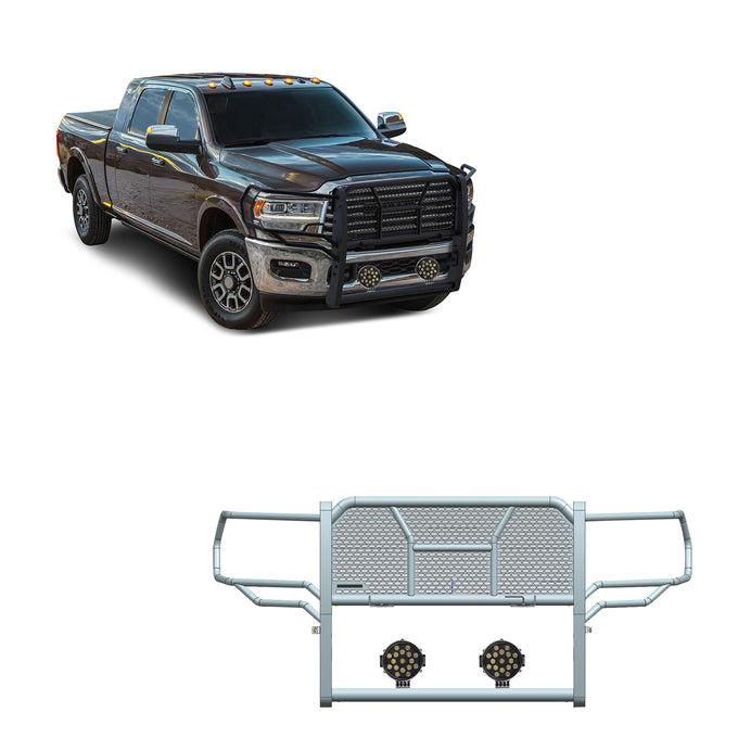 Rugged Heavy Duty Grille Guard Kit <br> 19-24 Ram 2500 3500