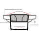 Rugged Heavy Duty Grille Guard Kit <br> 19-24 Ram 2500 3500