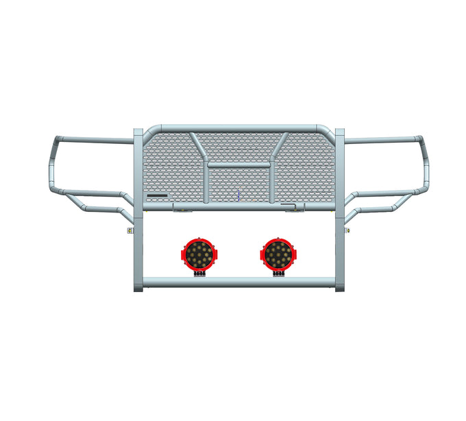 Rugged Heavy Duty Grille Guard Kit <br> 19-24 Ram 2500 3500