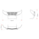 Rugged Heavy Duty Grille Guard <br> 07-20 sprinter 2500 3500 4500