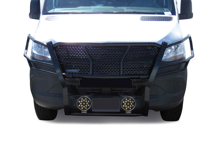 Rugged Heavy Duty Grille Guard Kit <br> 19-25 Sprinter 1500 2500 3500