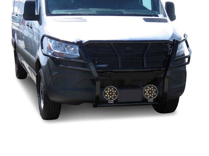 Rugged Heavy Duty Grille Guard Kit <br> 19-25 Sprinter 1500 2500 3500